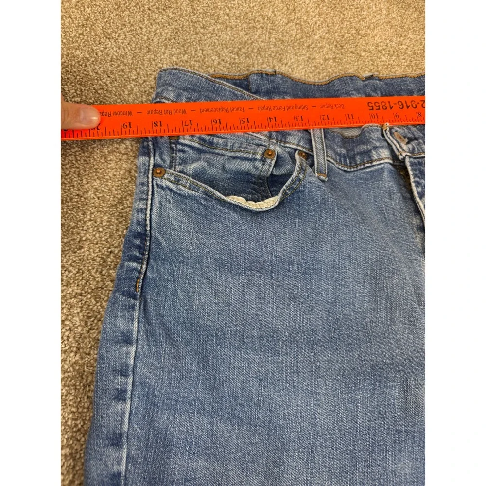 Levis 511 Slim Fit Mens Jeans W38 L32 Medium Wash Blue Denim 38x32 Grunge Work